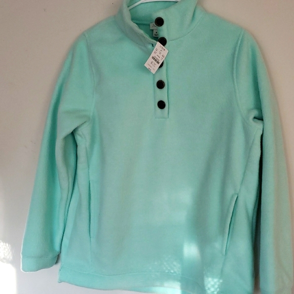J,Crew fleece jacket